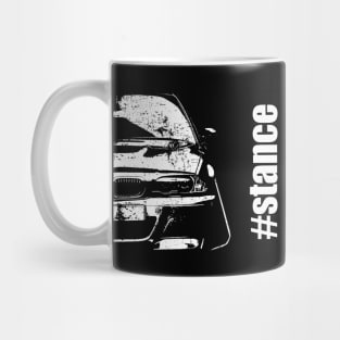 e46 tuning stance car design Mug